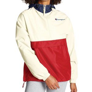 NEW Champion Packable Colorblock Windbreaker Jacket